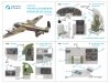 Quinta Studio QD72155 Avro Lancaster B.I/III 3D-Printed coloured Interior on decal paper (Airfix) 1/72